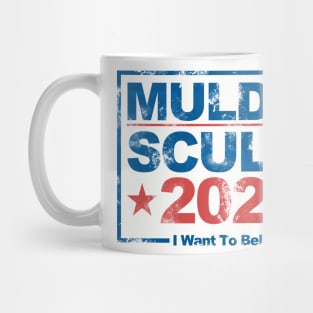 Mulder Scully On The Ticket 2020 Mug